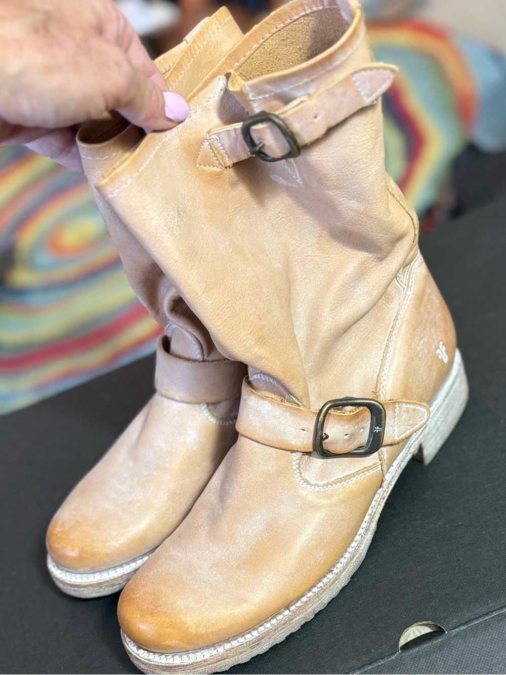 Frye Veronica Short Slouch Boots